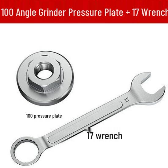 Universal Stainless Steel Anti-jamming Flange Nut Guard for 100 Angle Grinder