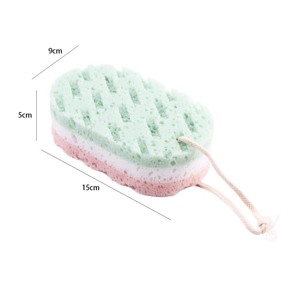 Quick Foaming Bathing Accessories Sponge Scrubber Shower Rub Body Brush Sponge Bath Ball