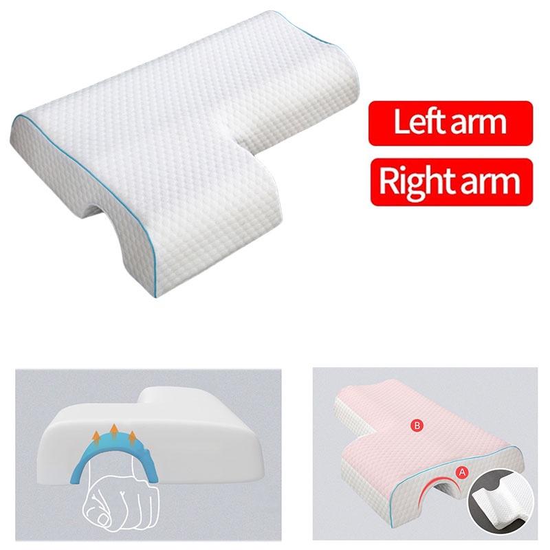 Comfortable Memory Foam Couple Pillow For Adults Non-pressure Hand Arm Support Neck Protection And Sound Sleep M Size