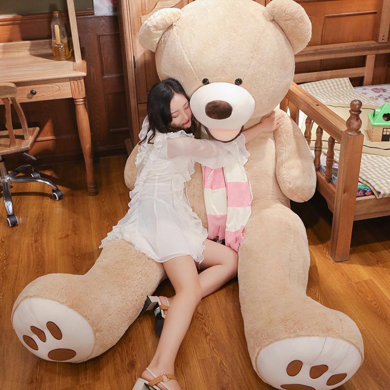 Huggy Bear American Plush Teddy, Cute Giant Panda Doll, Birthday Gift for Girls