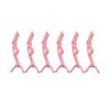 Styling Salon Hair Clips,Alligator,Plastic Hair-Non-Slip Diy Accessories Hairgrip-Pink