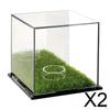 2x Golf Ball Display Case, Holder, Collection, Multipurpose Protection, Dustproof