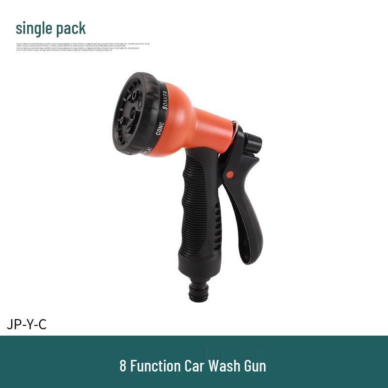 Household Water Gun Connector for 3/4/6 Point & 1 Inch Soft Hose - Car Washer Nipple & Washing Machine Faucet Adapter