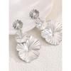 Exaggerated Earrings for Women, Large Petals, Retro 2026 New Popular Style, High-End European and American Style Earrings, Niche Design Ear Studs