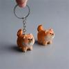 Animal Pendant Carved Dog Pendant Hand Carved Dog Keyring Wood Carved Keychain  Student Gift