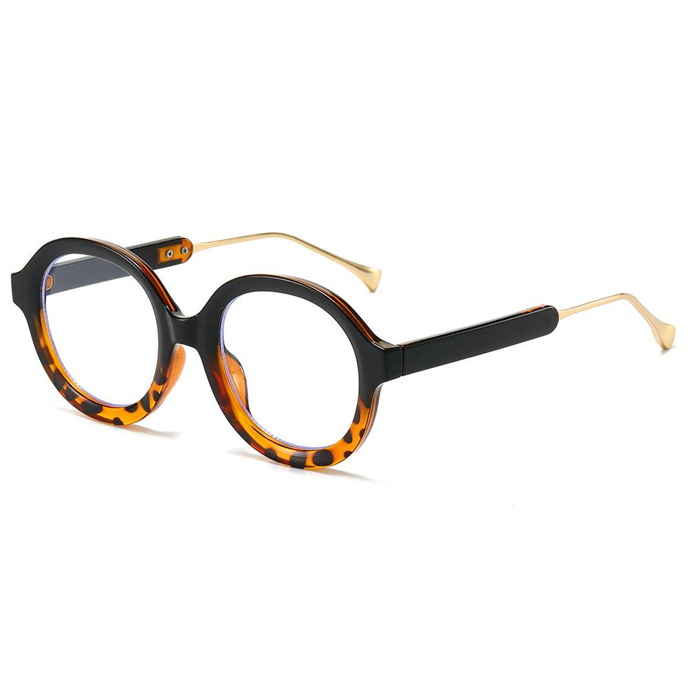 1pc Women's Circular Futuristic Personality Flat Mirror Retro Summer Autumn Street Travel Beach School Holiday Accessories