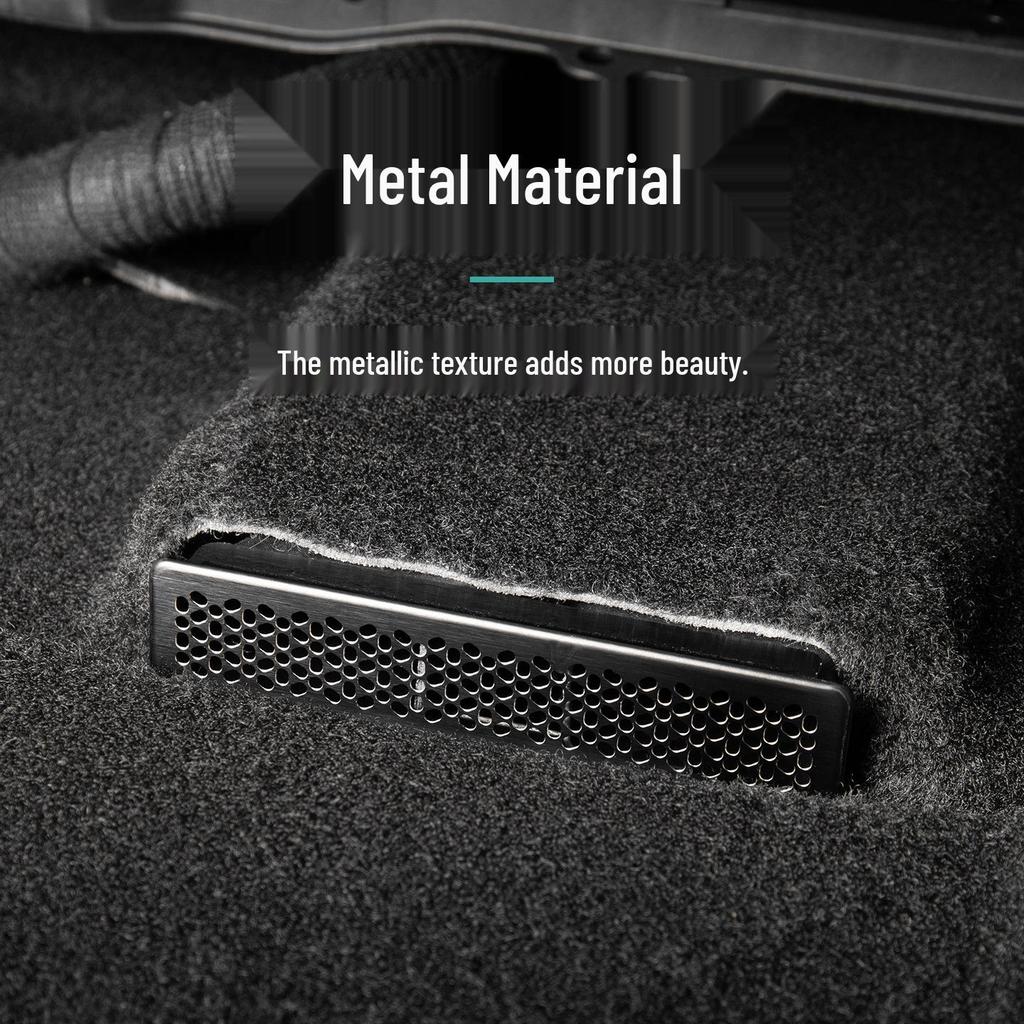 Lynk & Co 10EMP/10EV Car Seat Air Vent Cover - Anti-Clogging Metal Protector