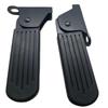 1 Pair Convenient Bike Rear Pedals Stable Bicycle Rear Seat Pedal Riding Seats Treadle  Folding Bike