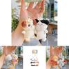 Adorable Mini Cute Animal Plush Keychain Holder For Friends And Couples Gifts