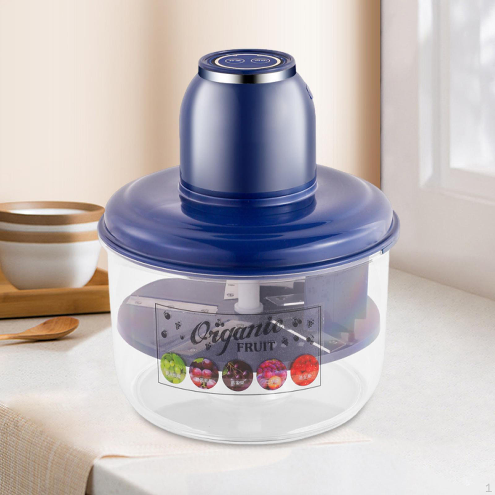 

Automatic Fruit Peeling Tool Portable Creative Convenient Grape USB for Camping Home синий