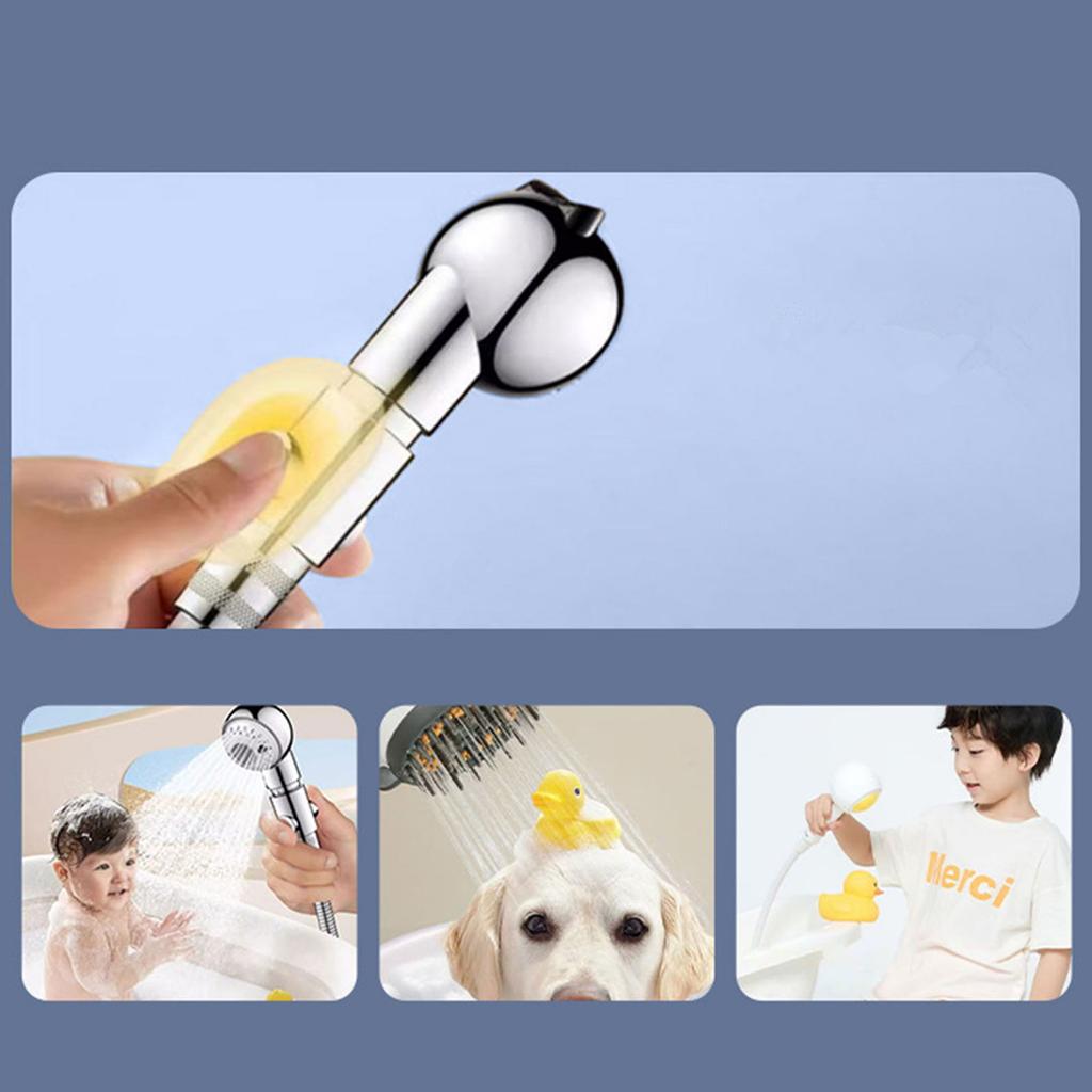 Shower Shut Off Valves Button Type 1/2Inch Universal Water Flows Control for Shower Arm and Hose or Bidet Sprayer