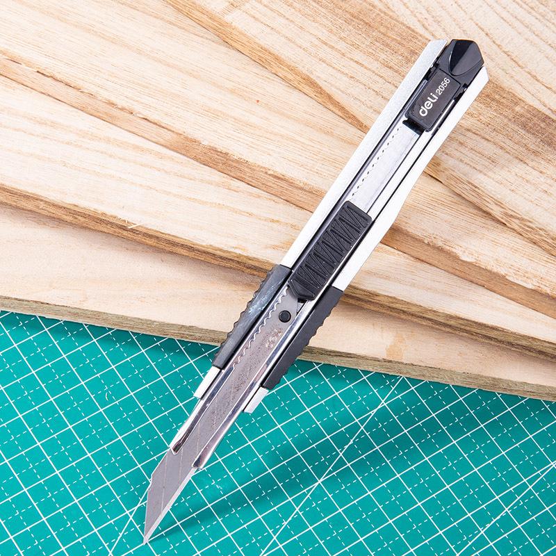 Deli Metal Craft Knife: Small Paper Cutter & Wallpaper Knife - Handmade Express Box Opener & Art Tool