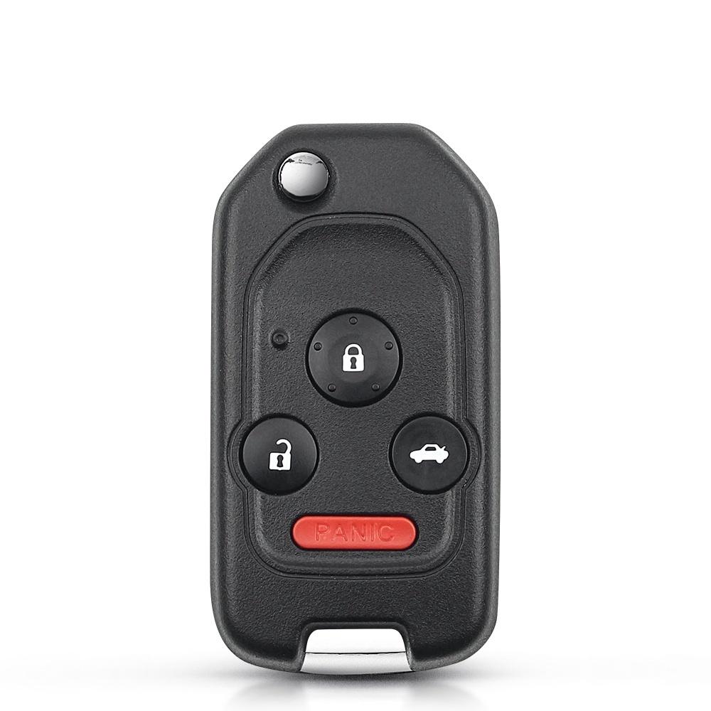 Modified Remote 2/3/4 Button Flip Car Key Shell Case For Honda Accord Civic CRV Pilot 2007 2008 2009 2010 2011 2012 2013