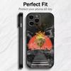 The Band K-King-G-Gnu Printed  Phone Case For iPhone17,16,15,14,13,12 Plus,Max Soft Silicone Black Cover