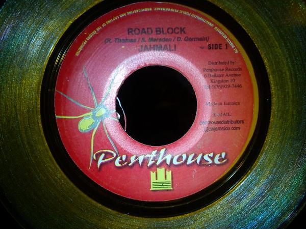 7inch Record JAHMALI / SLY & ROBBIE - Road Block / Continuation NONE Penthouse Recor Jamaica Reggae, Ska & Dub Used