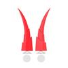 2PCS Motorcycle Helmet Devil Horns Long Bull Horn Decoration Motocross Full Face Off Road Helmet Decoration Moto Car Accessories