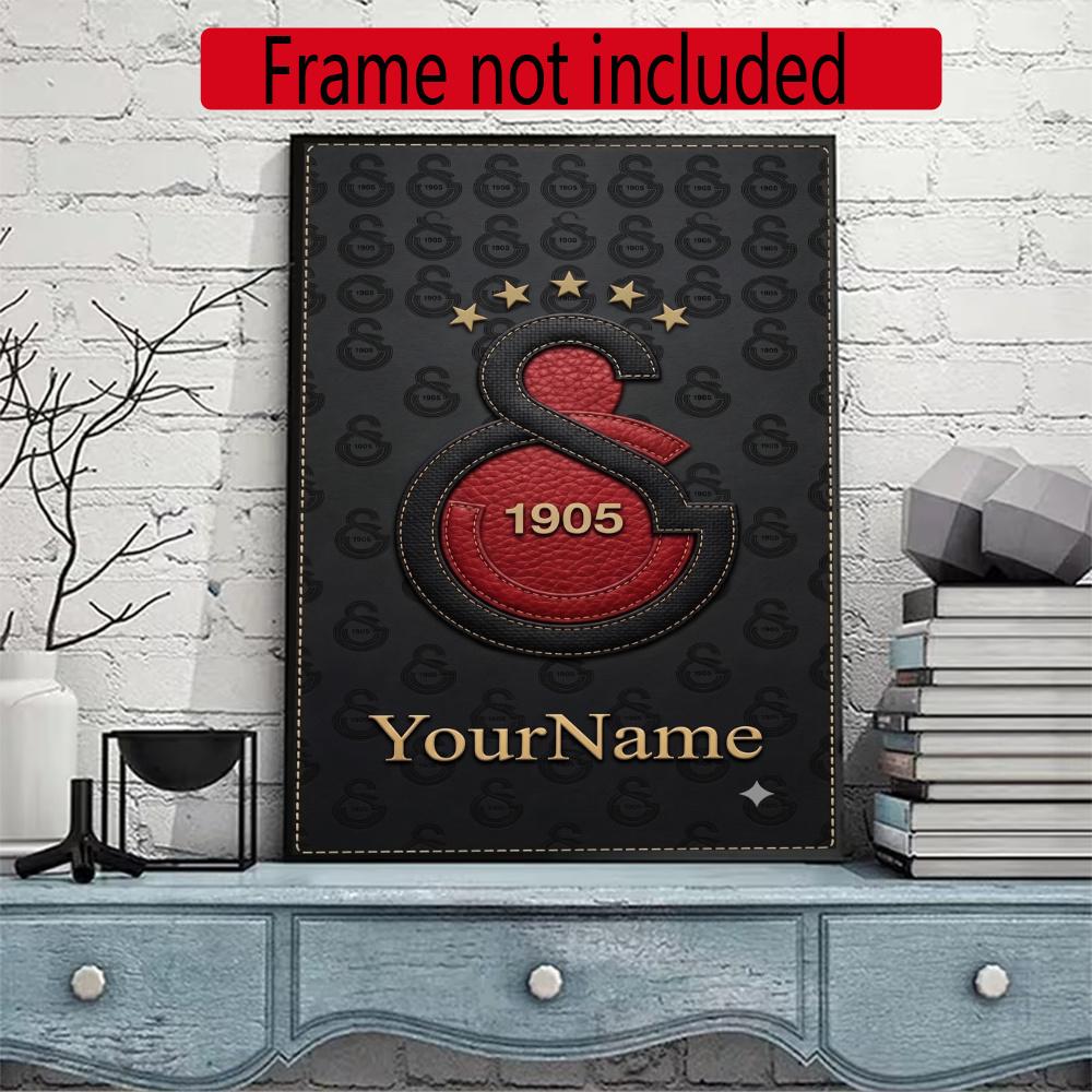Galatasaray Customize Text Diamond Painting Round Diamond Mosaic Suitable For Beginners Diamond Painting Rhinestones Gift Frameless