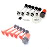 2025 New Practical Car Motorcycle Alarm 5 Trumpet Horn Loudspeaker Auto Alarm for Police Speaker Sound Auto Horn 12V