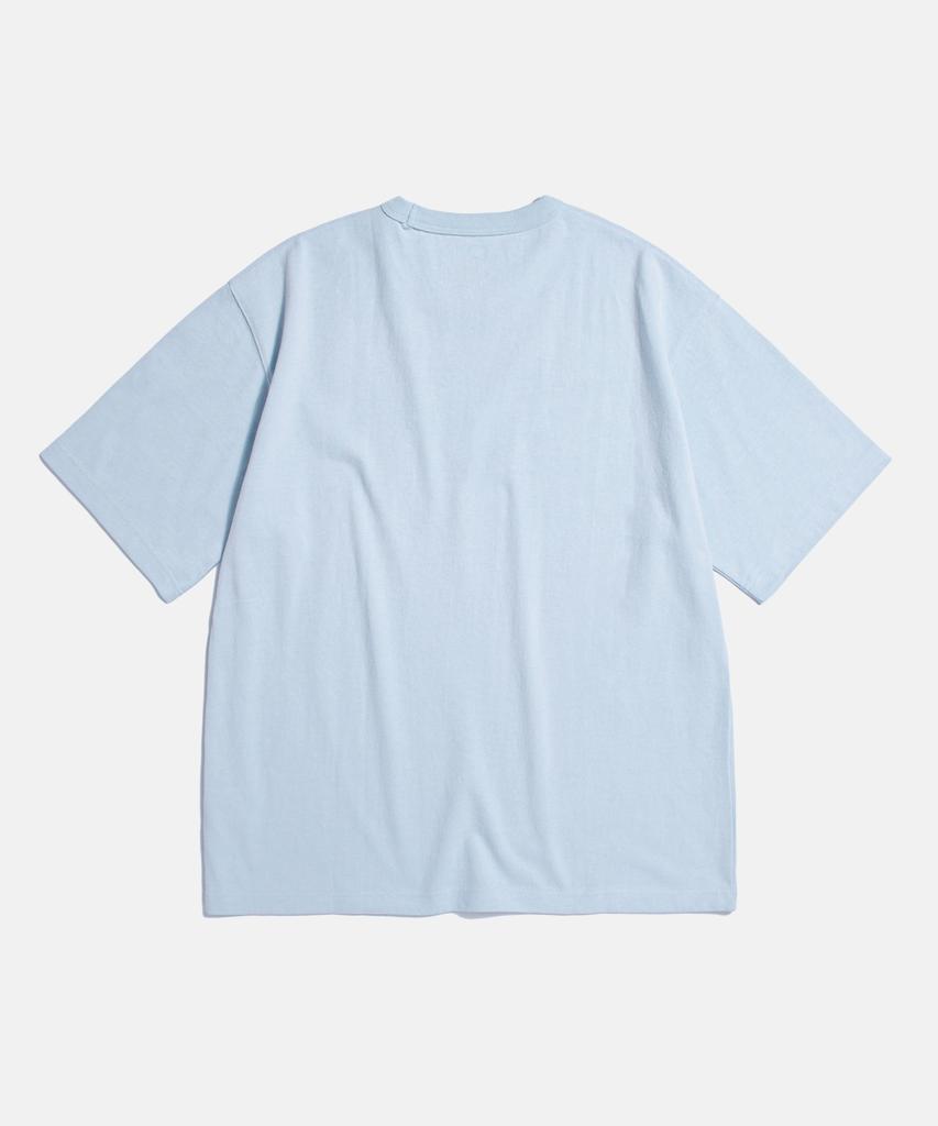 ESPIONAGE Surfin Heavyweight Tee Ice Blue