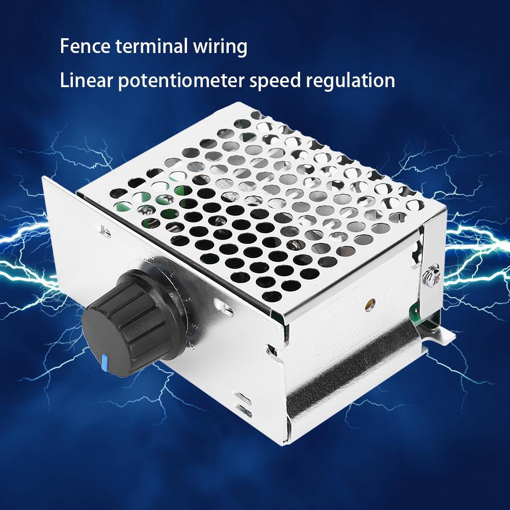 DC Motor Driver Motors Governor High Voltage Electronic Stepless Speed Switch DC220V 500W