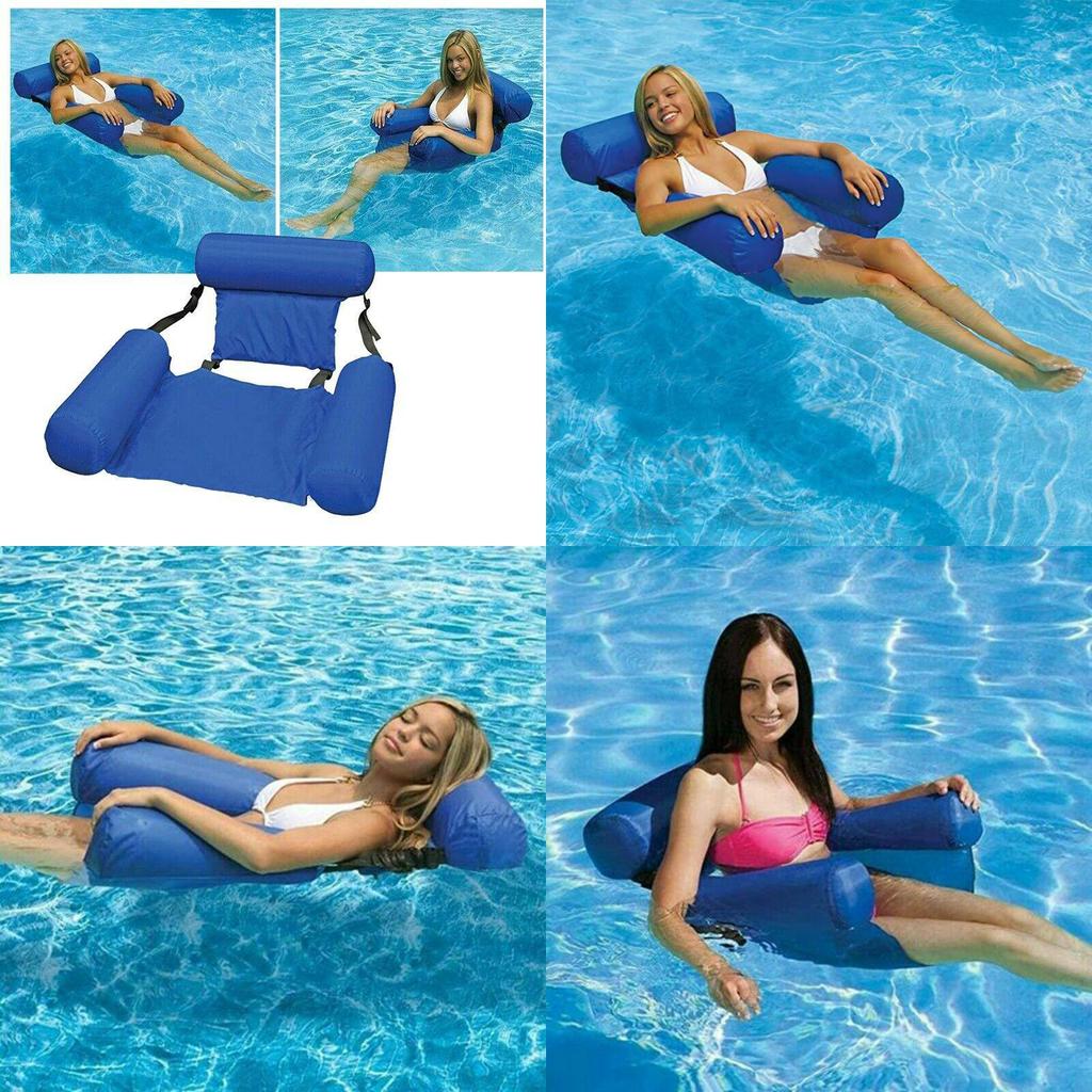 Odolné nafukovací lůžko a vodní lehátko pro relaxaci na slunci