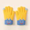 Winter Warm Children's Gloves Soft Stretch Thickened Kids Full Finger Gloves Knit Mittens for Boys Girls for Women & Men