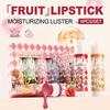 6Pcs Fresh Fruit Roll-On Lip Balm Moisturizing Clear Transparent Lip Oil Long Lasting Hydrating Lip Gloss Woman Makeup Cosmetics