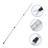 BESPORTBLE Telescopic Stainless Steel Clothes Drying Pole, 2m, Adjustable Length, Lightweight Design for Reaching High Places, Ideal for Drying Laundr