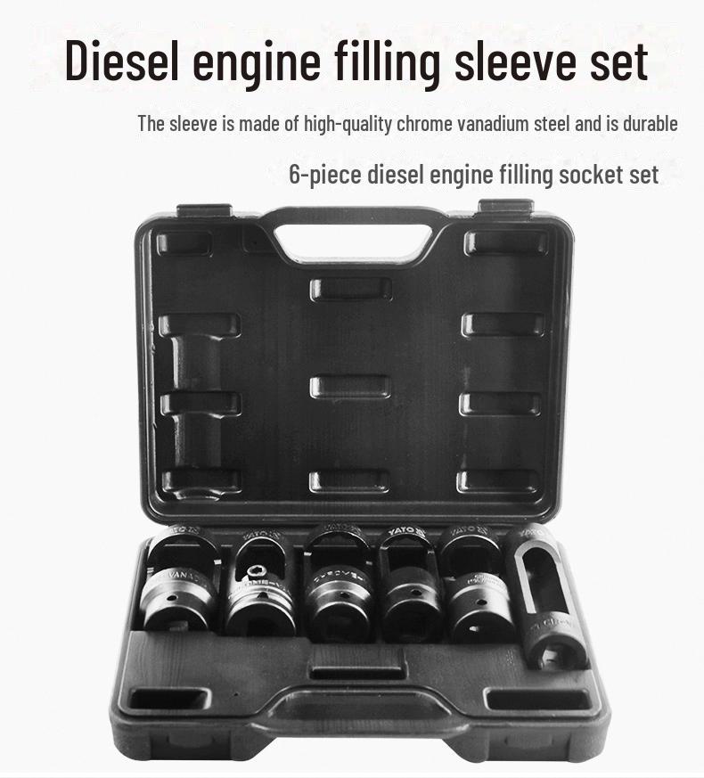 Yiertuo 6-Piece Diesel Engine Repair Kit - Auto Maintenance Tools