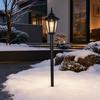 Solar Vintage Garden Stake Light, Motion Sensor Pathway Lamp, Waterproof Outdoor LED Lantern for Yard Patio Pathway Decor
