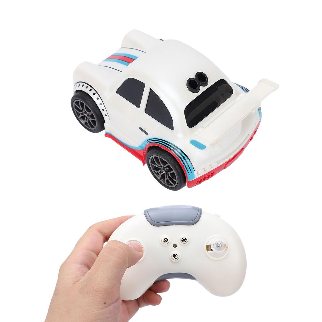 Smart RC Car with Follow Escape Modes 360 Degree Stunt Drift LED Light Voice Effect Remote Control for Kids