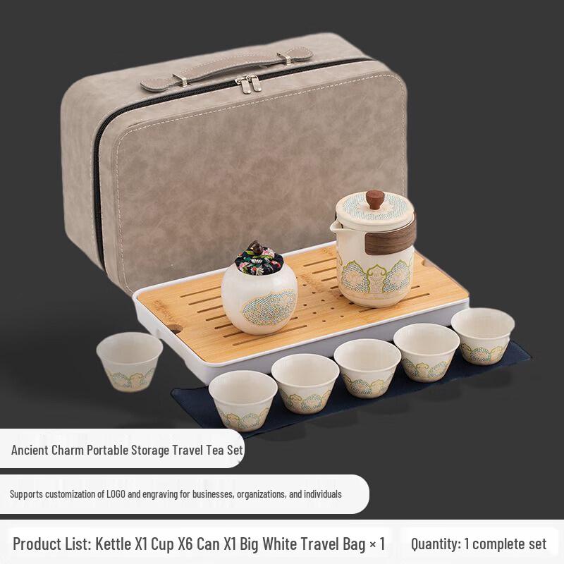Yuluo Portable Ceramic Travel Tea Set