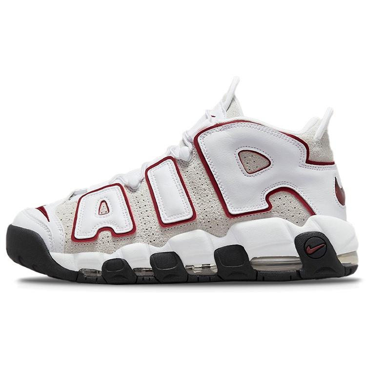 Nike Air More Uptempo  96  White Team Red  Men s FB1380-100 EU 40.5