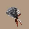 Trendy 70*70cm Hair Scarf Floral Bohemia Style Hairbands Soft Square Neckerchief Hands Bag Accessory