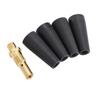 5PCS Set Flux Core Gasless Nozzle Welder Gasless Nozzle Kit with Brass Gas Diffuser for Century FC90 80GL