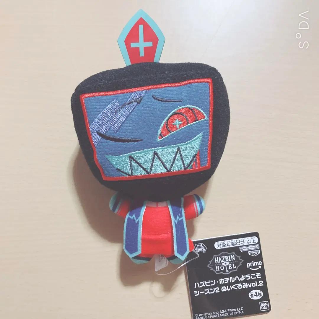Hazbin Hotel Season 2 Plush Toy Doll mascot Vox 11cm Bandai 2026 Japan FS