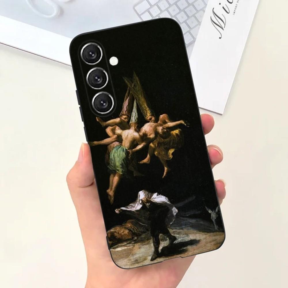 Spain Francisco Goya Art Phone Case For Samsung S25,S24,S21,S22,S23,S30,Ultra,S20,Plus,Fe,Lite,Note,10,9,5G Black Cover