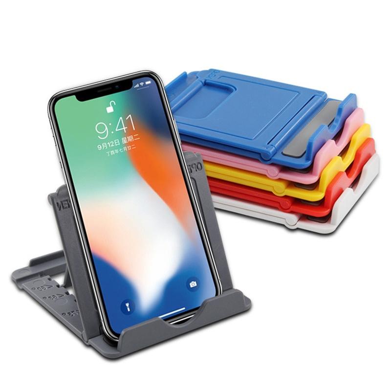 Foldable Mobile Phone Stand Universal Adjustable Phone Holder Bracket Desktop Stand For iPad iPhone Samsung Xiaomi Huawei Phone