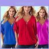Stilvolles Plus-Size Damen Sommer Chiffon Tanktop T-Shirt Perfekt Für Lässige Ausflüge