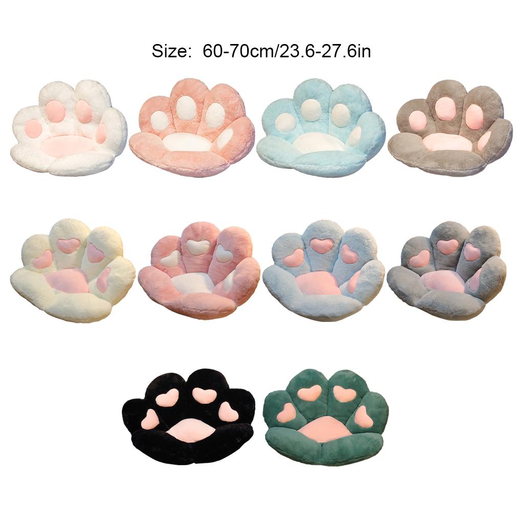 Office Lazy Warm Seat Cushion User-Friendly With Cat Paw Shape For Maximum Comfort And Relaxation