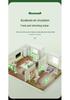 Portable USB Rechargeable High-Power Three-Blade Desktop Fan for Home and Outdoor Use