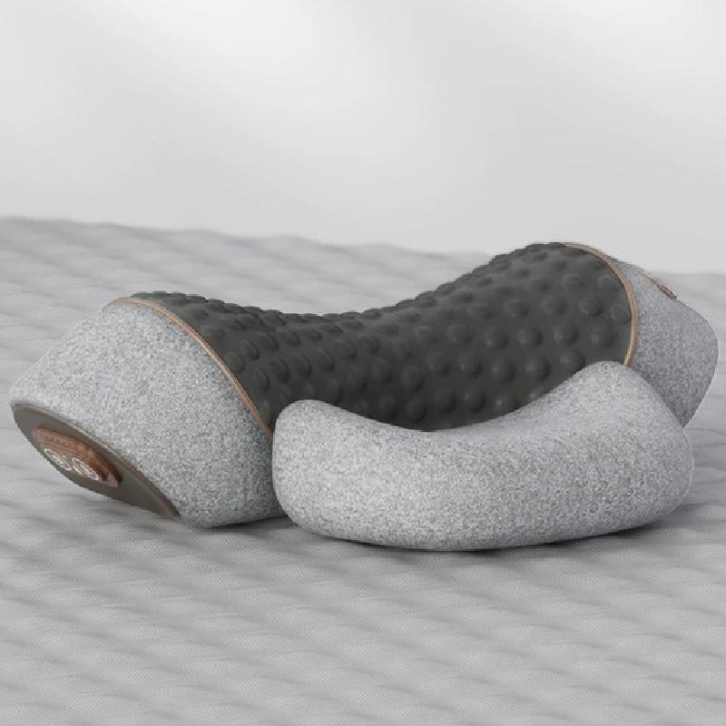 

Pillow Sleep Neck Cervical Massage Traction Heating Compress Cushion Tool Use