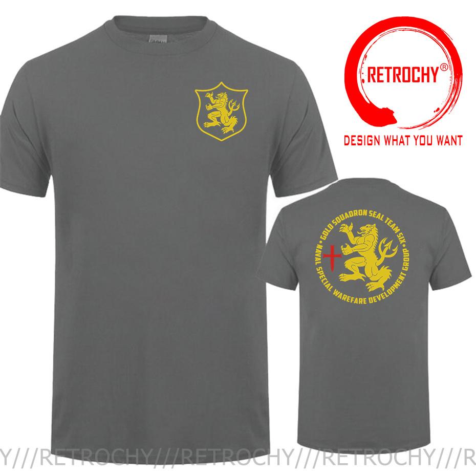 Nswdg Devgru Gold Squadron Seal Team Six Tshirt Cotton Oneck Summer Short Sleeve Casual Unisexs Tshirt Big Size S5xl Clothing