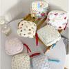 Cute Cartoon Sanitary Napkin Bag Portable Zipper Makeup Bag Large Capacity Mini Coin Purse Cosmetic,earphone Etc Storage