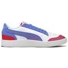 Puma Ralph Sampson Mr Doodle Two-Layer Leather Synthetic Color Block Casual Low-Top Sneakers Unisex Sneakers White Blue Red 380539-01