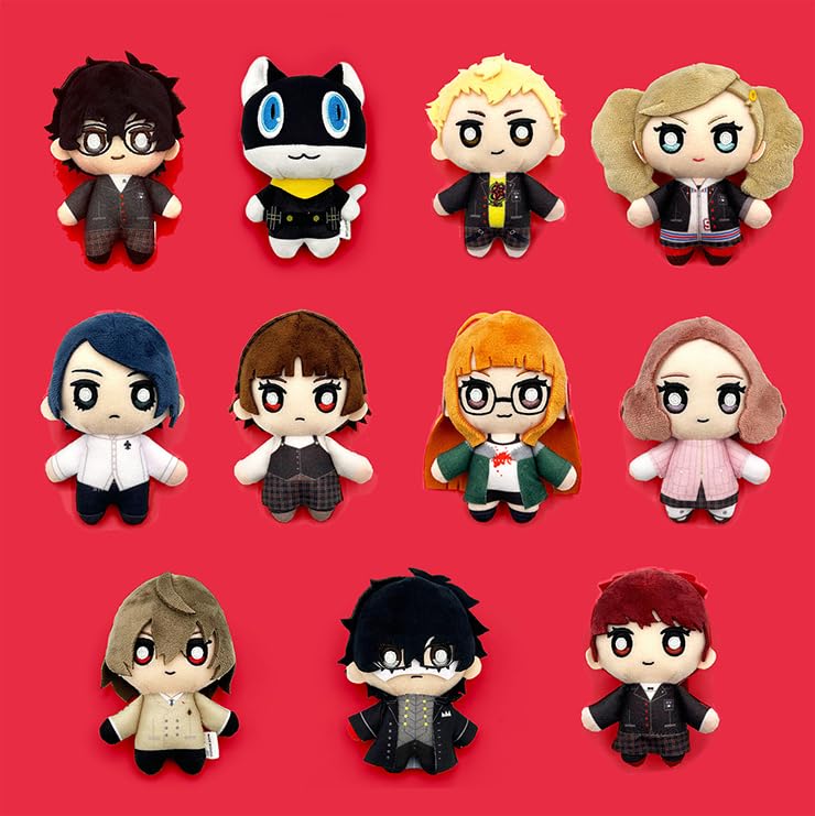 Persona 5 The Royal Yusuke Kitagawa Fox Plush Keychain P5 Persona 25th Anniversary PERSONA PERSONA5 THE ROYAL P5R Royal Oinari Yusuke Kitagawa Uniform
