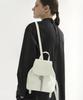 Anodds Tiwi Chain Drawstring Leather Backpack