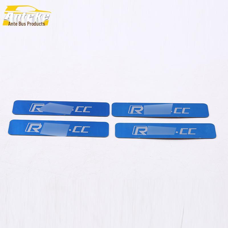 18 CC Car Kick Plate Sequin Armrest & Decorative Panel