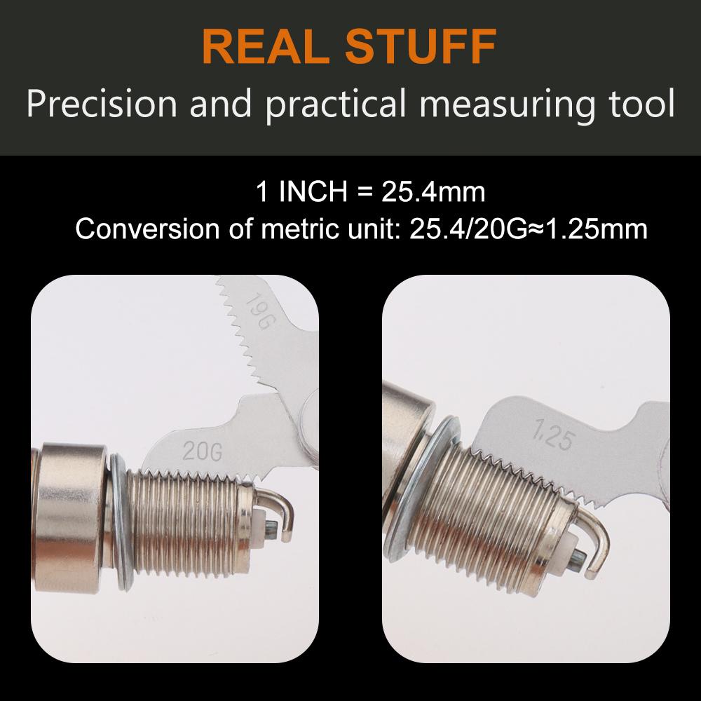 20pcs-58pcs Blades Screw Pitch Gauge Metric & Imperial & US Screw Meter SAE Whitworth 55/60 Degree Metrisch Thread Measurement Tools