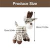 Chew Resistant Plush Donkey Toy For All Breeds With Fun Designs Squeaky Toy Chewing and Teething Plush Toy for Dog